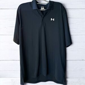 Men’s Under Armour Black Polo Size XL